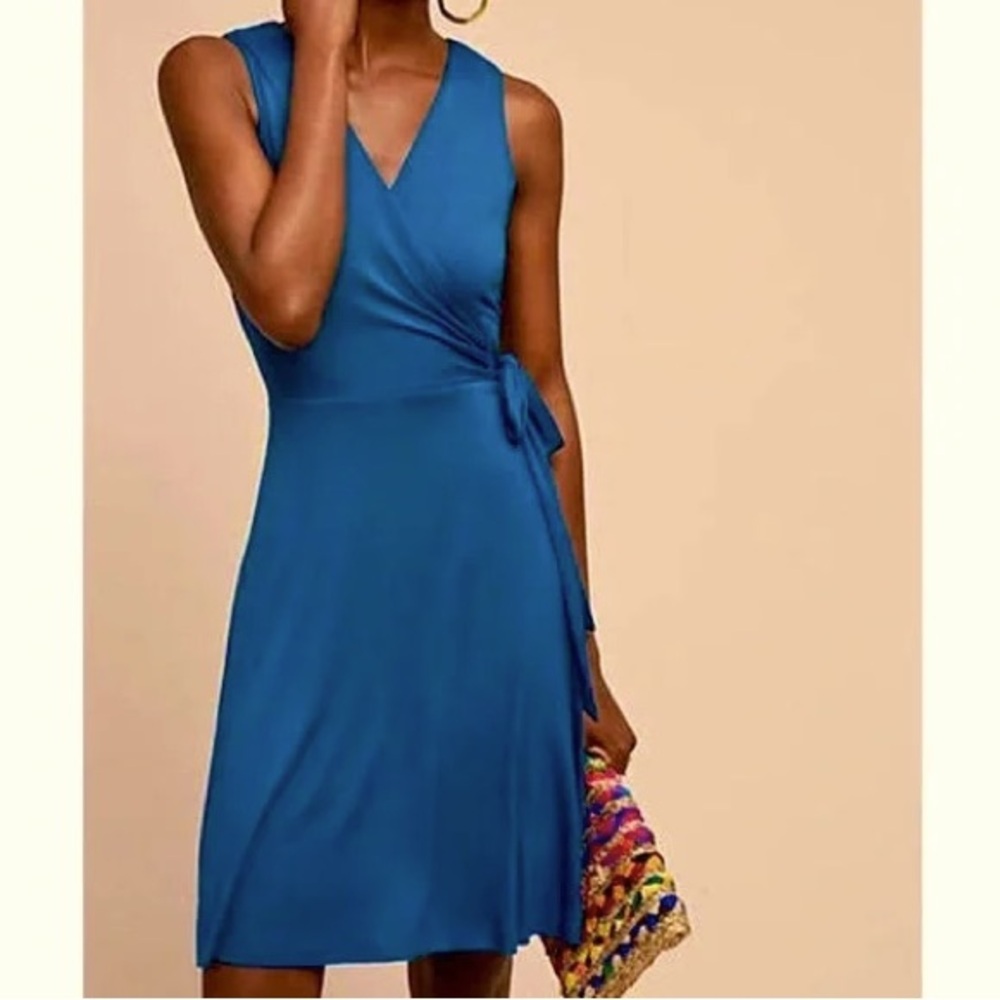 NWT Anthropologie Bailey 44 Emile Faux Wrap Dress